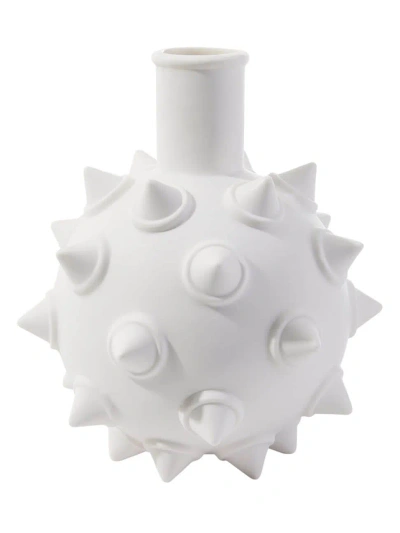 Jonathan Adler Charade Studded Bud Vase In White