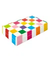 Jonathan Adler Checkerboard Backgammon Set In Multi