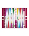 Jonathan Adler Checkerboard Backgammon Set In Multi