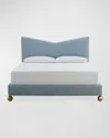 Jonathan Adler Chevron King Bed