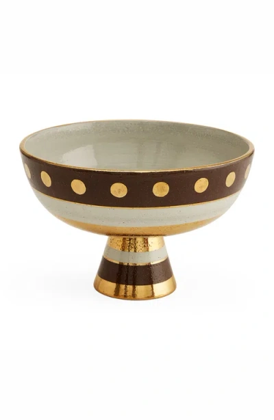 Jonathan Adler Chroma Bronze Bowl In Gold