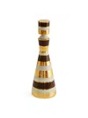 Jonathan Adler Chroma Bronze Decanters In Gold
