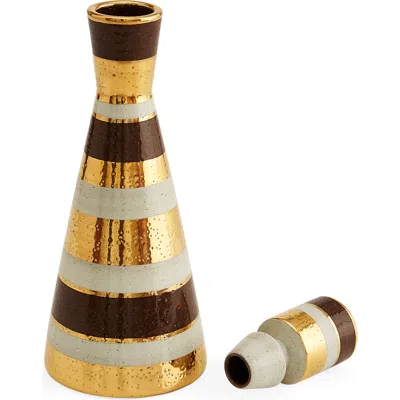 Jonathan Adler Chroma Decanters In Gold