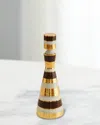 Jonathan Adler Chroma Small Decanter In Bronze