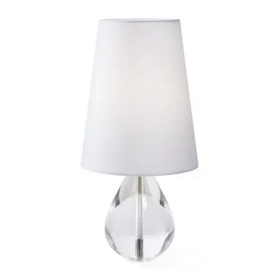 Jonathan Adler Claridge Teardrop 20" Table Lamp In Oyster Gray