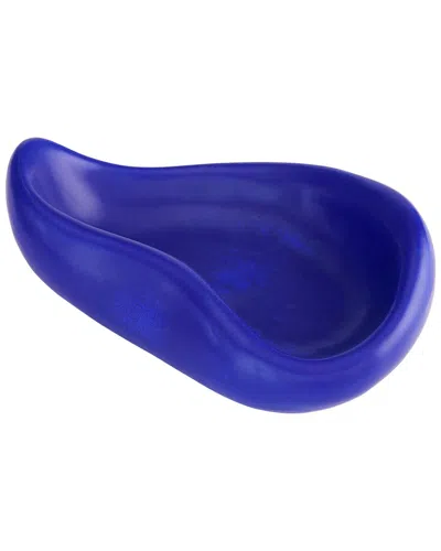 Jonathan Adler Cobalt Medium Bowl In Blue