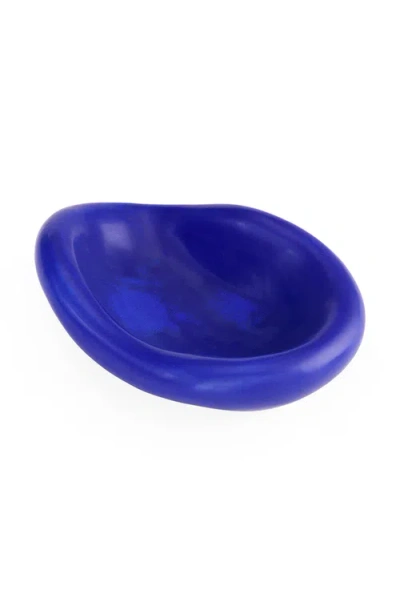 Jonathan Adler Cobalt Stoneware Bowl In Blue
