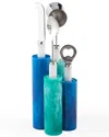 Jonathan Adler Como Barware Set In Blue