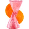 Jonathan Adler Como Cone Vase In Multi