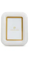 Jonathan Adler Como Frame 4x6 White In White