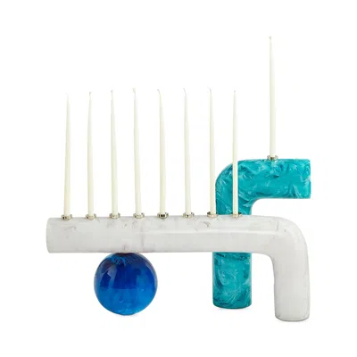 Jonathan Adler Como Menorah In White