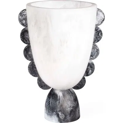 Jonathan Adler Como Scalloped Urn In Multi