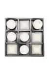 Jonathan Adler Como Tic-tac-toe Set In Gray