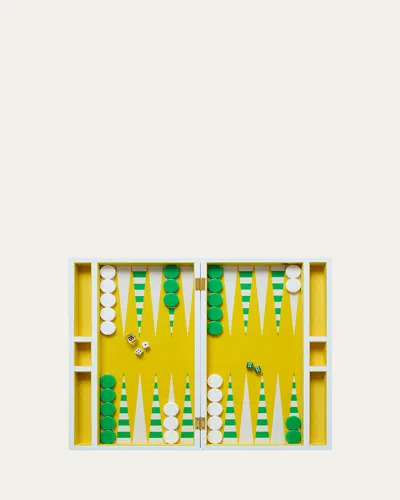 Jonathan Adler Copenhagen Backgammon Set In Yellow