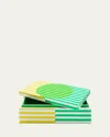 Jonathan Adler Copenhagen Lacquer Box, Medium In Green