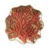 Jonathan Adler Coral Trinket Tray In Red