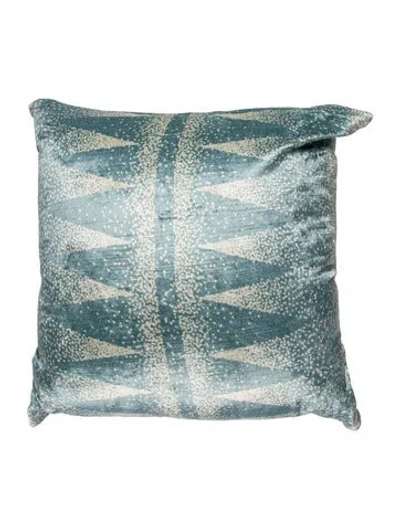 Pre-owned Jonathan Adler Cotton-blend Throw Pillow