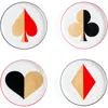 Jonathan Adler Dealer's Choice Canapé Plate Set