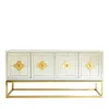 Jonathan Adler Delphine Buffet In Mirrored/brass