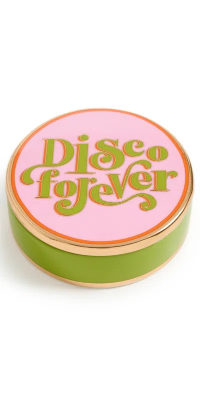 Jonathan Adler Disco Forever Box Pink/green