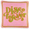 Jonathan Adler Disco Forever Needlepoint Pillow In Pink