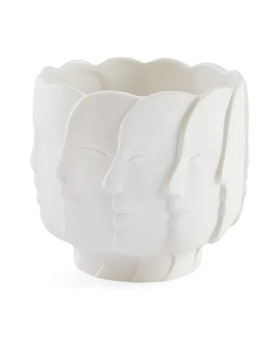 Jonathan Adler Dora Maar 70 Oz. Radial Bowl In White