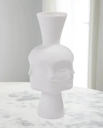Jonathan Adler Dora Maar Bowtie Vase In White