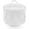 Jonathan Adler Dora Maar Sugar Bowl In White