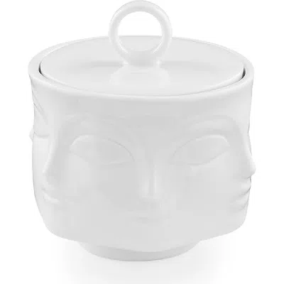 Jonathan Adler Dora Maar Sugar Bowl In White