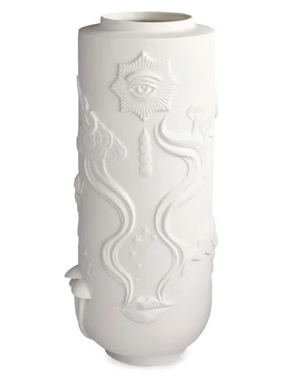 Jonathan Adler Dreamscape Porcelain Vase In Animal Print