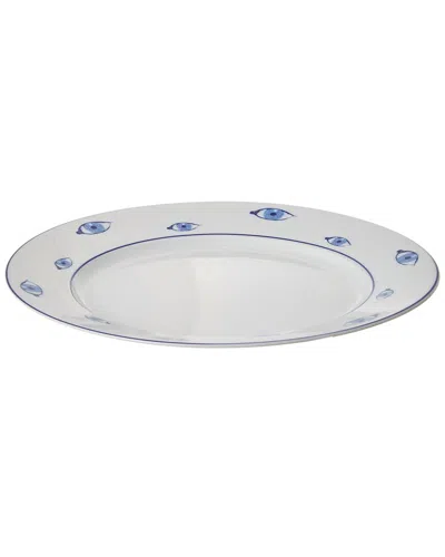 Jonathan Adler Druggist Dinner Plate In Blue
