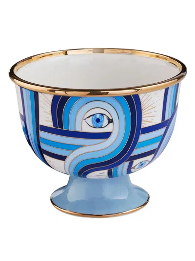 Jonathan Adler Druggist Large Bowl In Blue