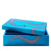 Jonathan Adler Eden Lacquer Box In Blue