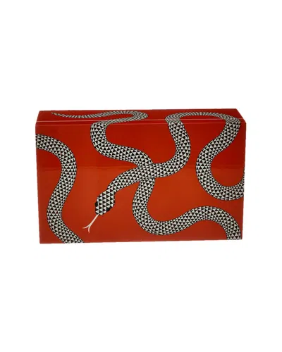 Jonathan Adler Eden Medium Box In Red