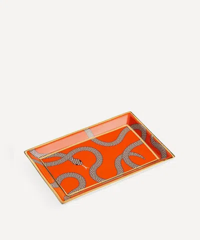 Jonathan Adler Eden Rectangular Tray In Multi
