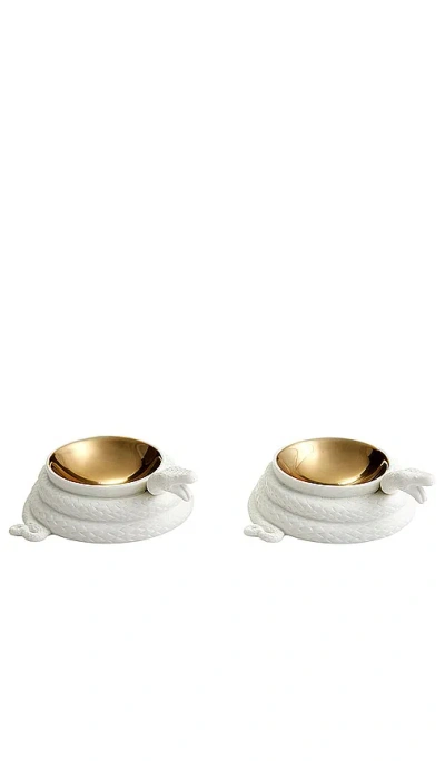 Jonathan Adler Eden Salt & Pepper Cellars In N,a