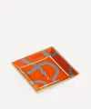Jonathan Adler Eden Square Decorative Tray In Red