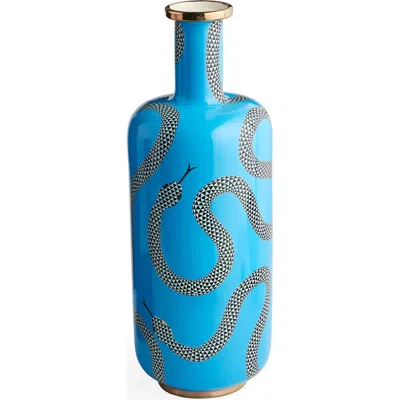 Jonathan Adler Eden Tall Bottle Vase In Multi