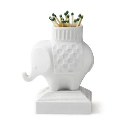 Jonathan Adler Elephant Candle Accessories In White
