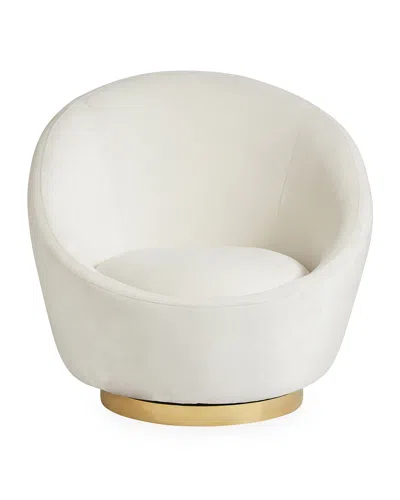 JONATHAN ADLER ETHER SWIVEL CHAIR,PROD215810017