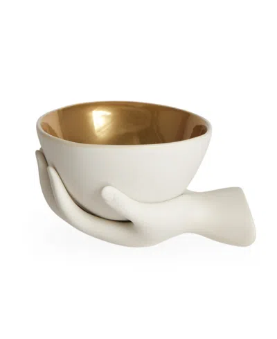 Jonathan Adler Eve 20 Oz. Accent Bowl In White