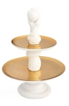 Jonathan Adler Eve Bon Bon Decorative Tray In White