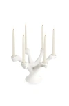 Jonathan Adler Eve Hands Candelabra In White