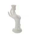 Jonathan Adler Eve Candle Holder In White