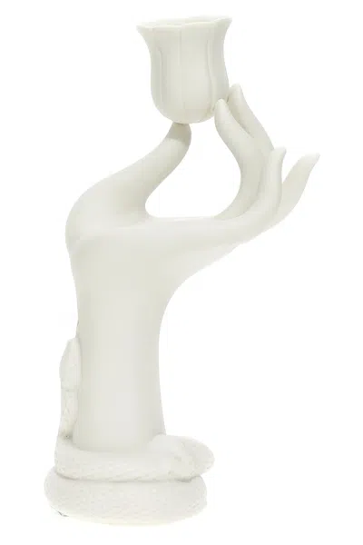Jonathan Adler Eve Candle Holder In White