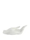 Jonathan Adler Eve Hand-shaped Fruit Bowl (45.72 Cm X 21.59 Cm X 8.89 Cm) In White