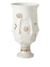 Jonathan Adler Face-motif Vase (39cm) In White