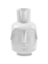 Jonathan Adler Face-embossed Pitcher In White
