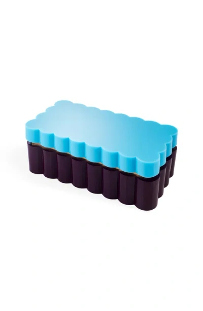 Jonathan Adler Large Fleur Acrylic Box In Multicolor