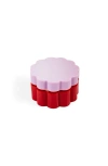 Jonathan Adler Fleur Small Acrylic Box In Pink/red